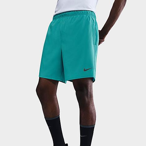 Nike Men's Dri-FIT Challenger 2-In-1 7" Running Shorts in Dusty Cactus/Dusty Cactus/Dusty Cactus Size: Small
