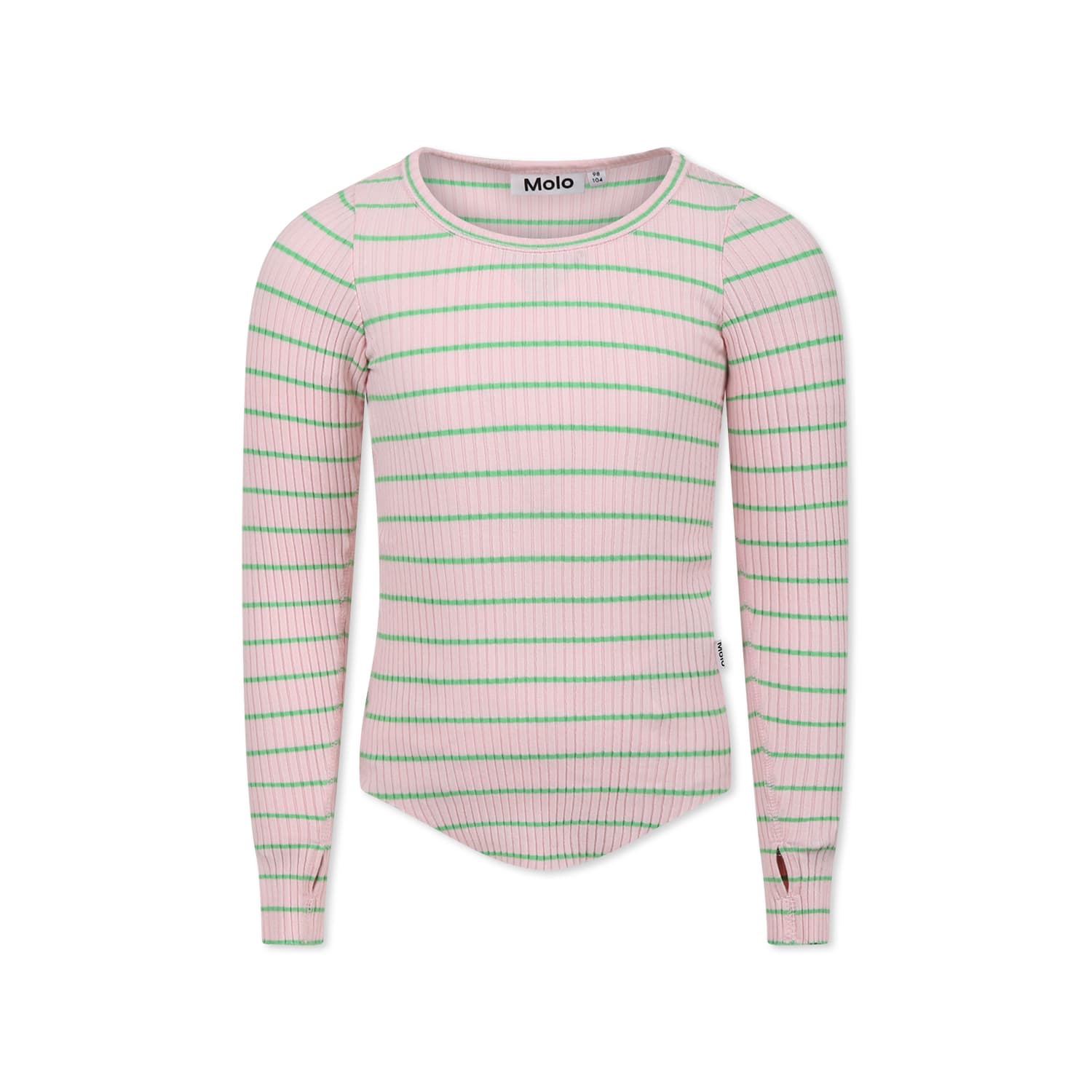 Molo Pink Ribbed T-shirt