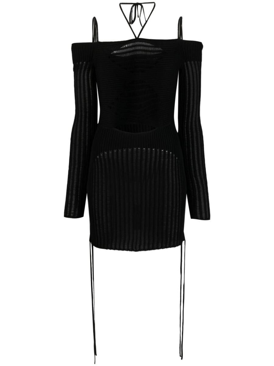 Andreādamo Knit Mini Dress Clothing