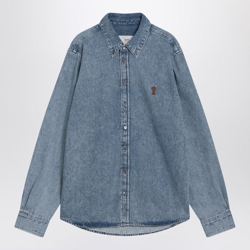 AMI Paris Denim AMI Paris De Coeur Shirt