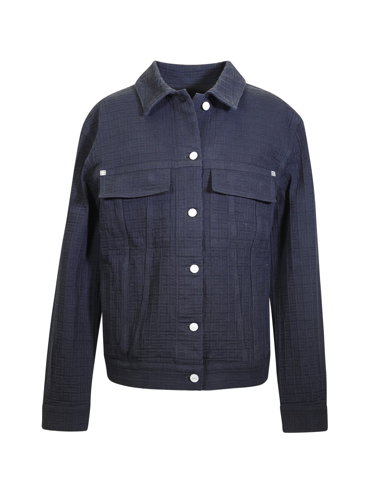 Givenchy 4g Logo Denim Jacket