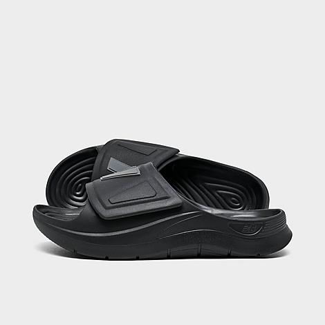New Balance Men's 202XA Slide Sandals in Black/Castlerock Size: 11.0