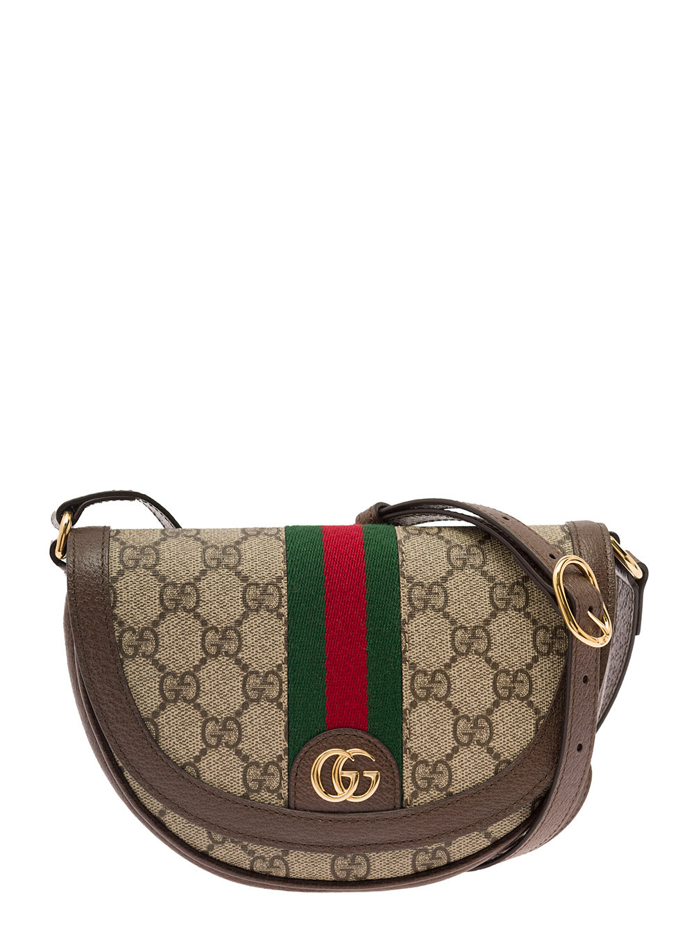 Gucci Gg Supreme Fabric Mini Ophidia Shoulder Bag