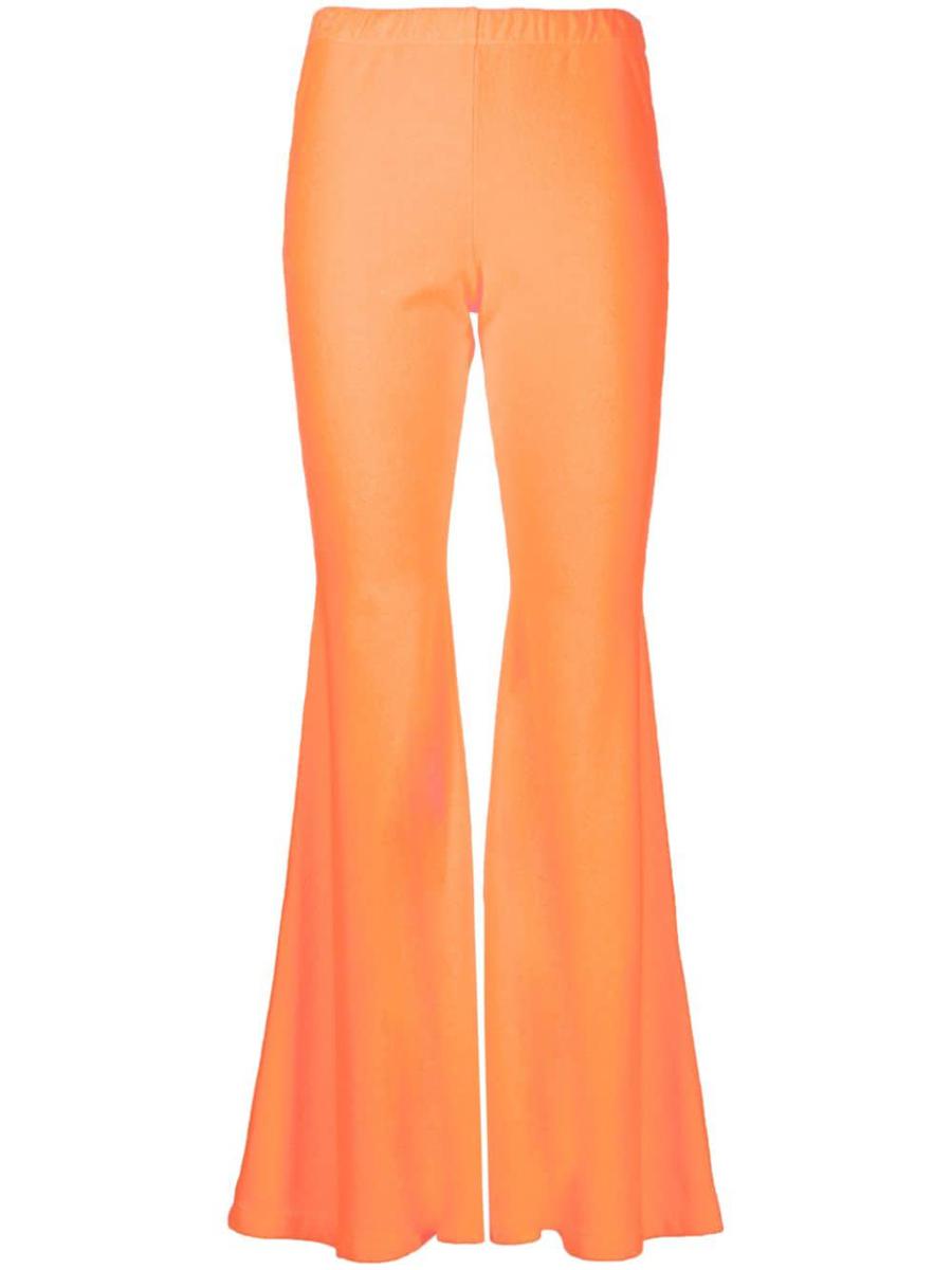 Erl Womens Terry Flared Pants Knit Clothing