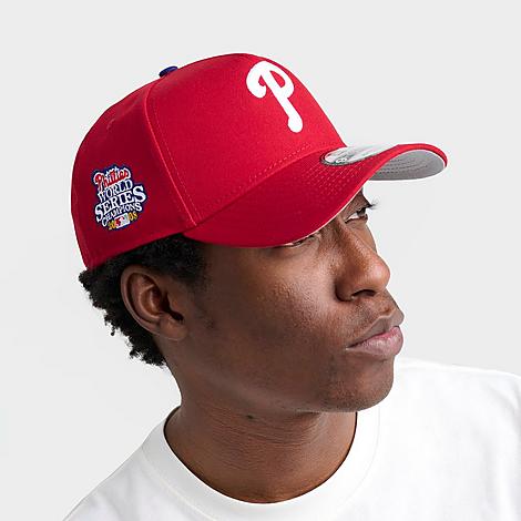 New Era Philadelphia Phillies MLB 9FORTY Core Snapback Hat in Red