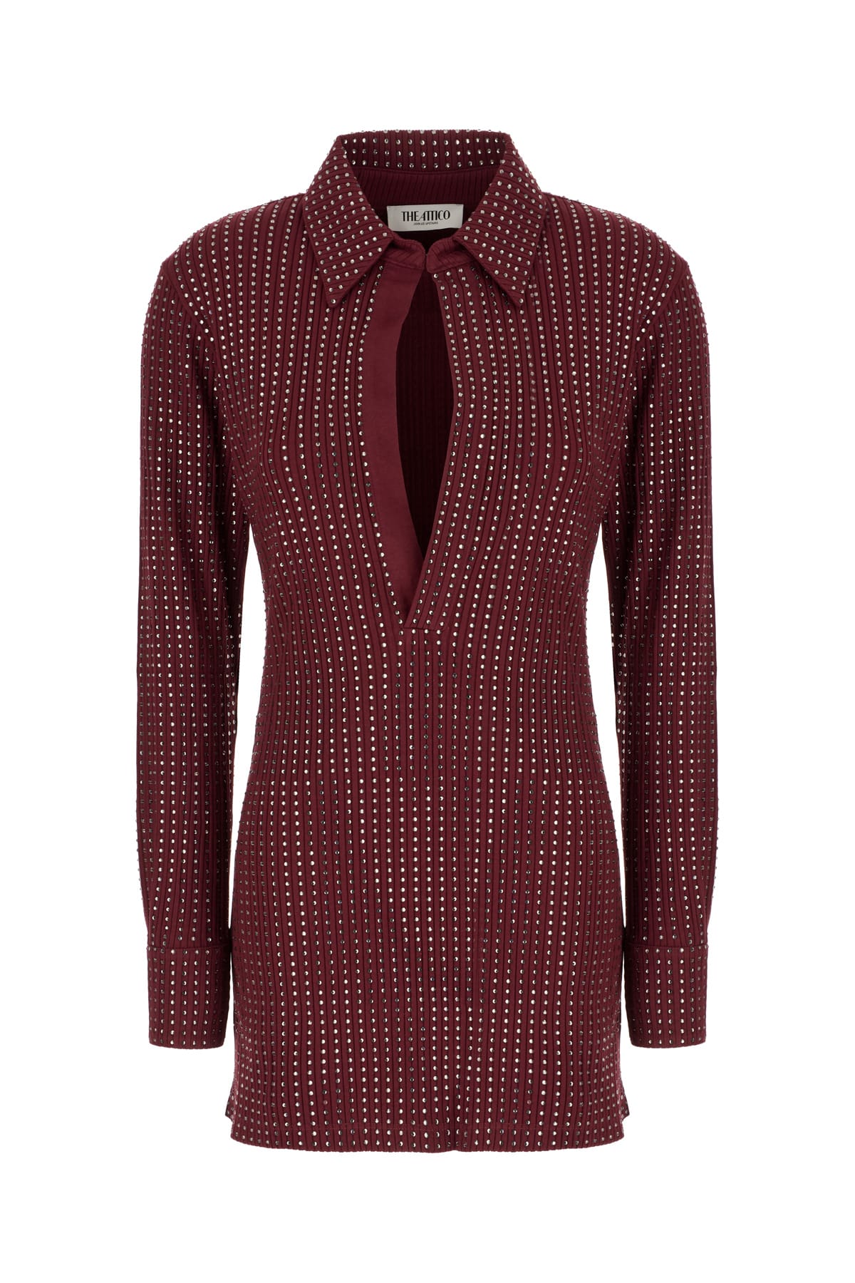 The Attico Grape Cotton Dress