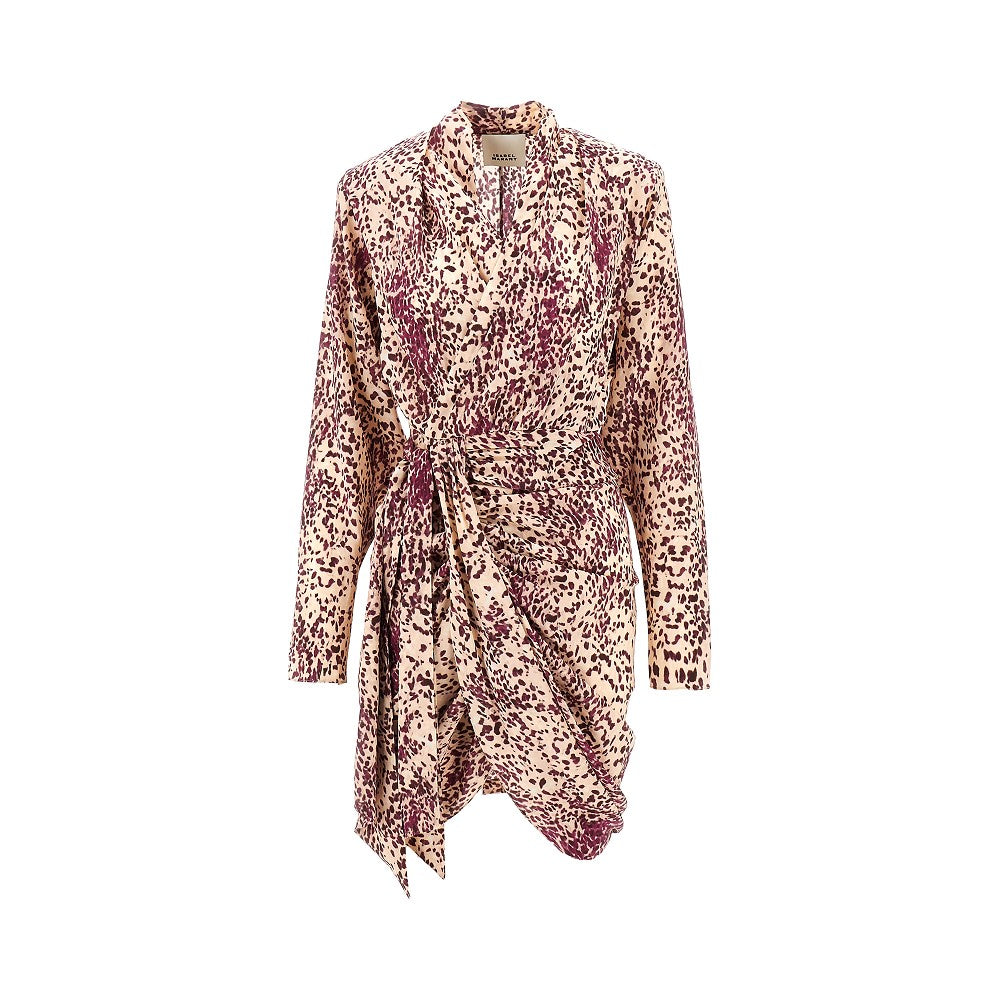 ISABEL MARANT 'Cleora' 女士真丝连衣裙