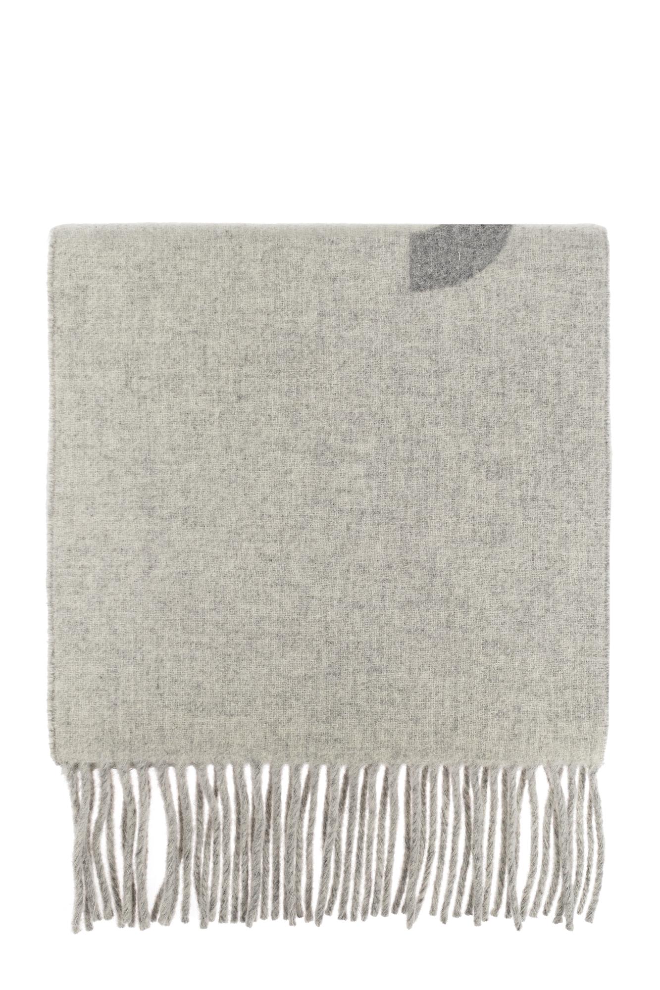 Jacquemus Wool Scarf With Logo