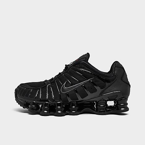 Nike Women's Shox TL Casual Shoes in Black/Metallic Hematite Size: 5.5