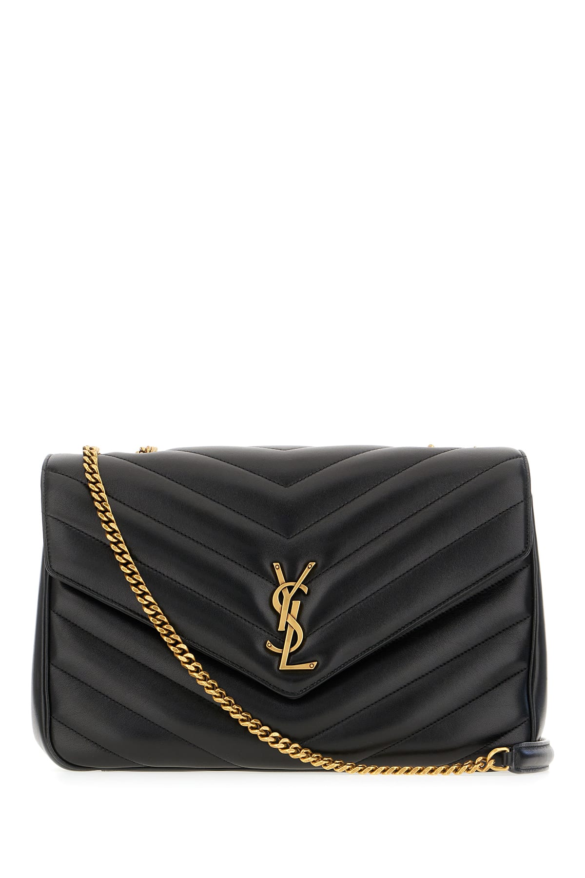 Saint Laurent Loulou Large Leather Shoulder Bag
