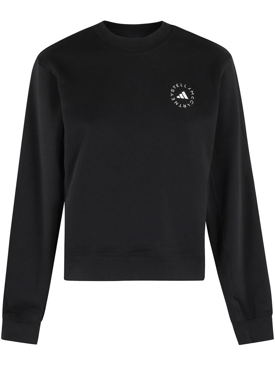 Adidas By Stella McCartney Logo Organic Cotton Sweatshirt