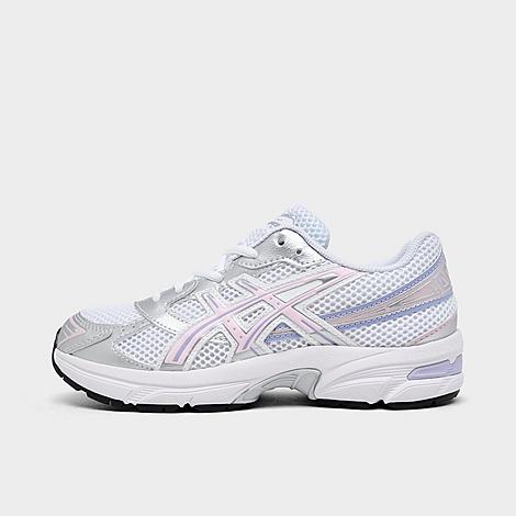 Asics Big Kids GEL-1130 Casual Shoes in White/Cosmos Size: 3.5