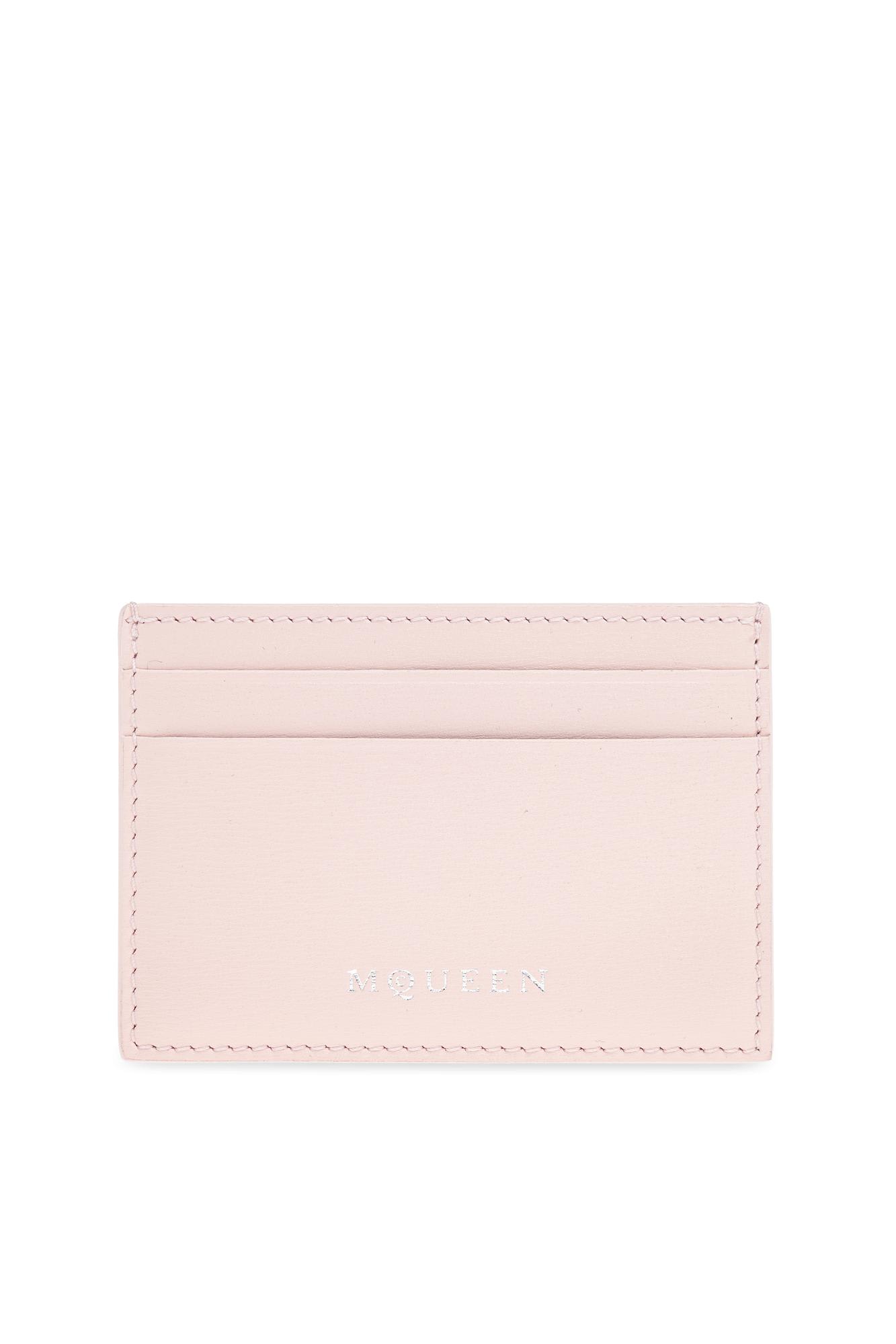 Alexander Mcqueen Leather Card Case