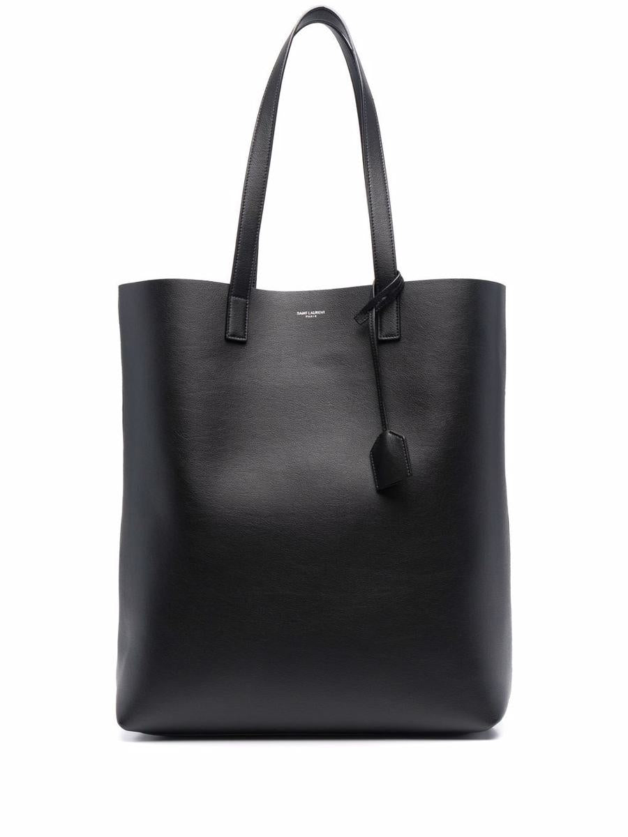 Saint Laurent Bold Leather Tote Bags