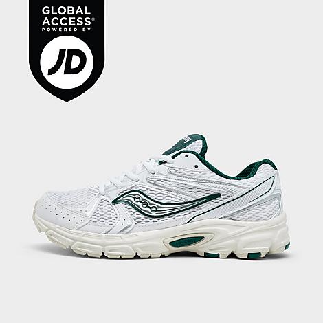 Saucony Women's Ride Millennium Casual Shoes in White/Pine Size: 5.5