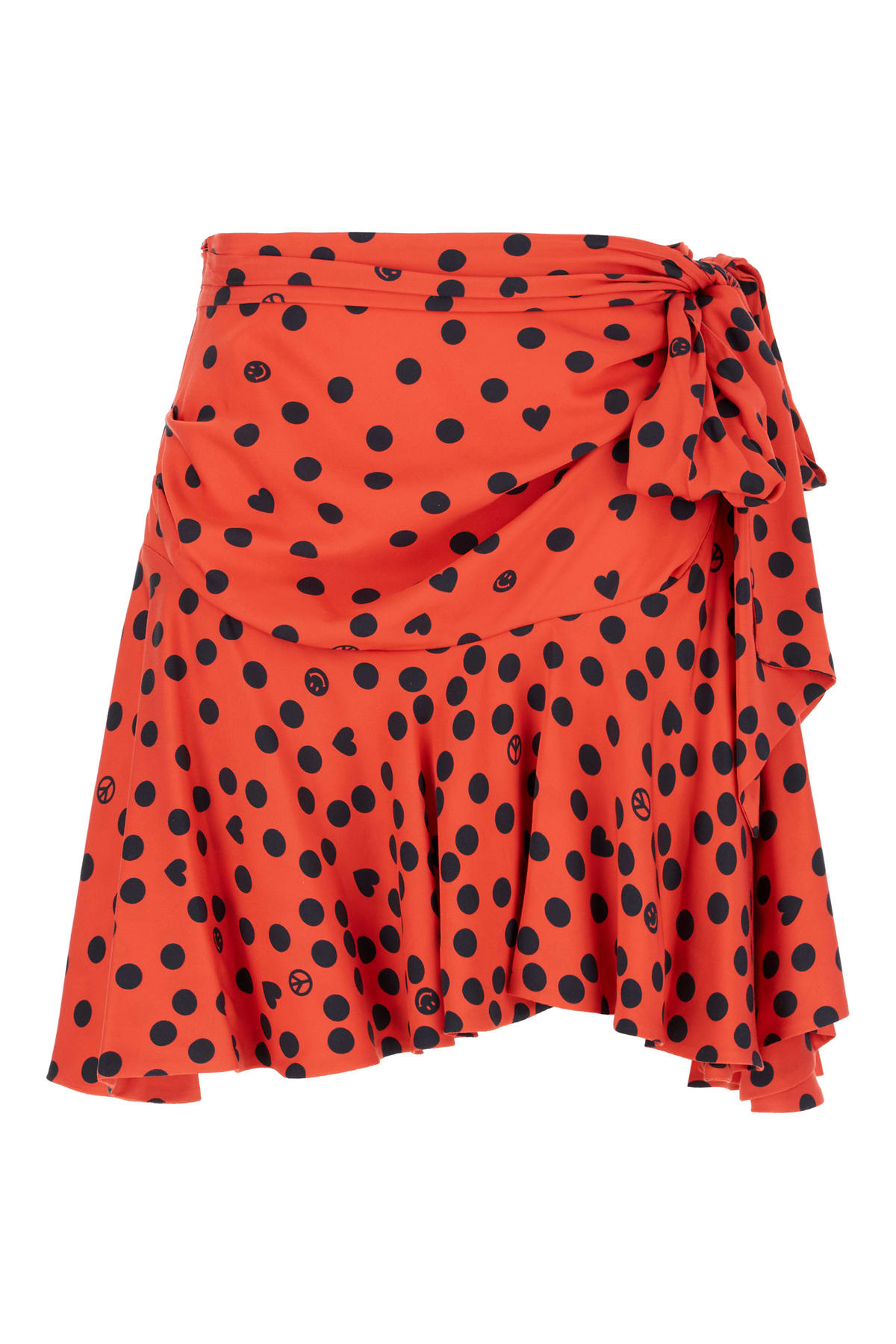 Moschino Printed Viscose Mini Skirt