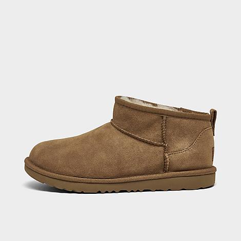 UGG Kids Classic Ultra Mini Boots (13C-6Y) in Chestnut Size: 1.0