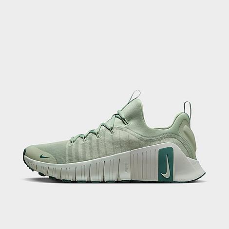 Nike Men's Free Metcon 6 Training Shoes in Jade Horizon/Light Silver/Vintage Green Size: 8.0