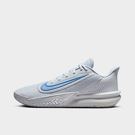 Nike Men's Precision 7 Basketball Shoes in Football Grey/Pure Platinum/Plum Dust Size: 11