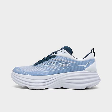 HOKA Bondi 8 TS Caged Casual Shoes (Women's Sizing) in Sea Ice/Grape Agate Size: 9.5