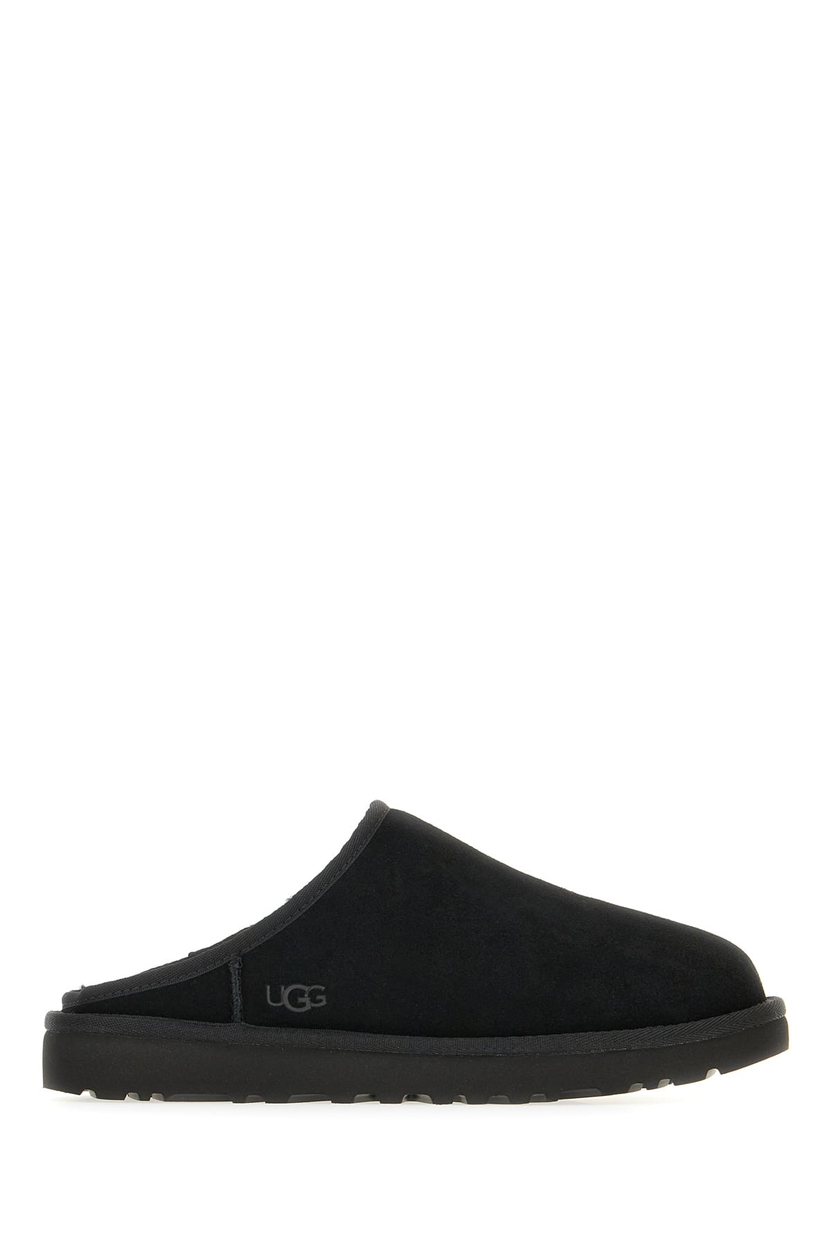 UGG Black Fabric Classic Slippers