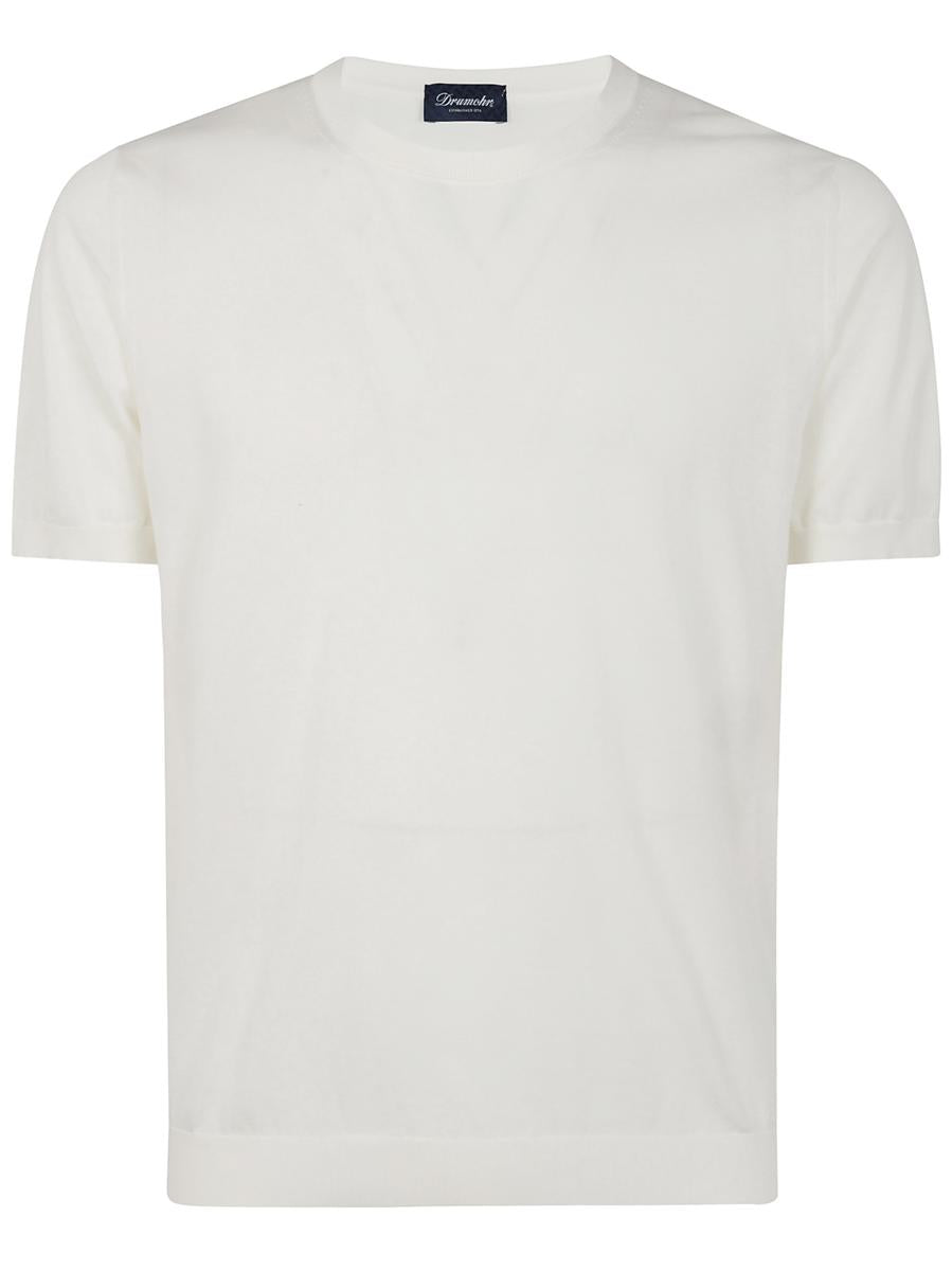 Drumohr Short Sleeves Round Neck T-Shirt Clothing