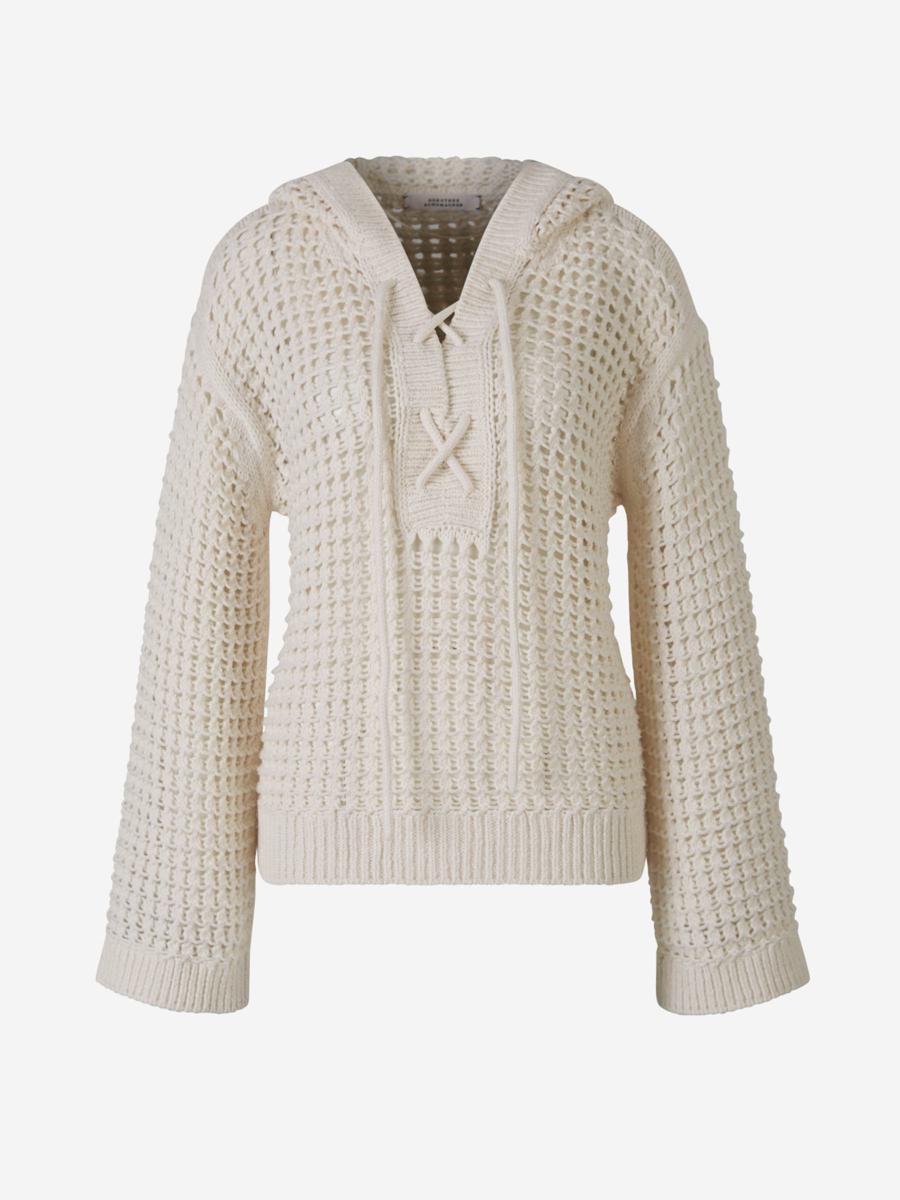 Dorothee Schumacher Cotton Crochet Sweater