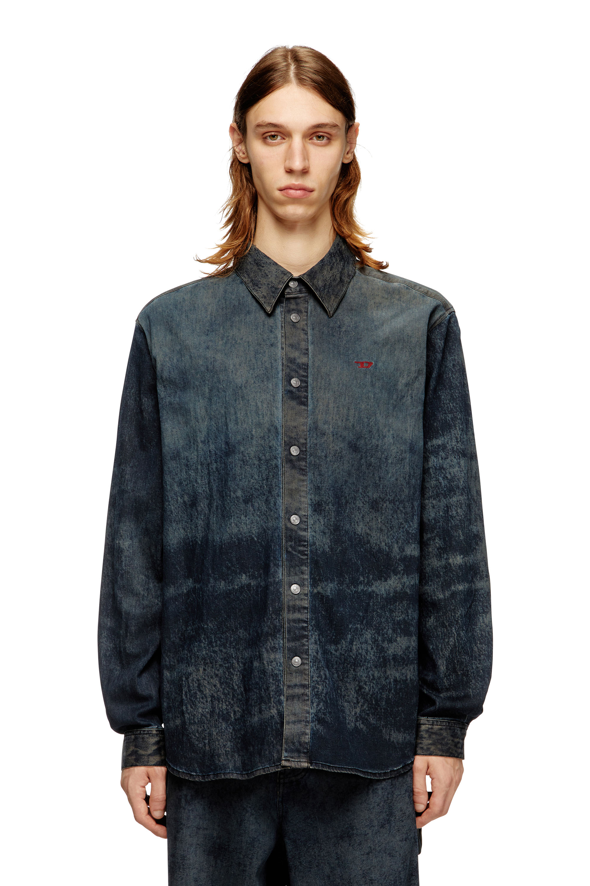 Diesel - - Shirts - Man - Black