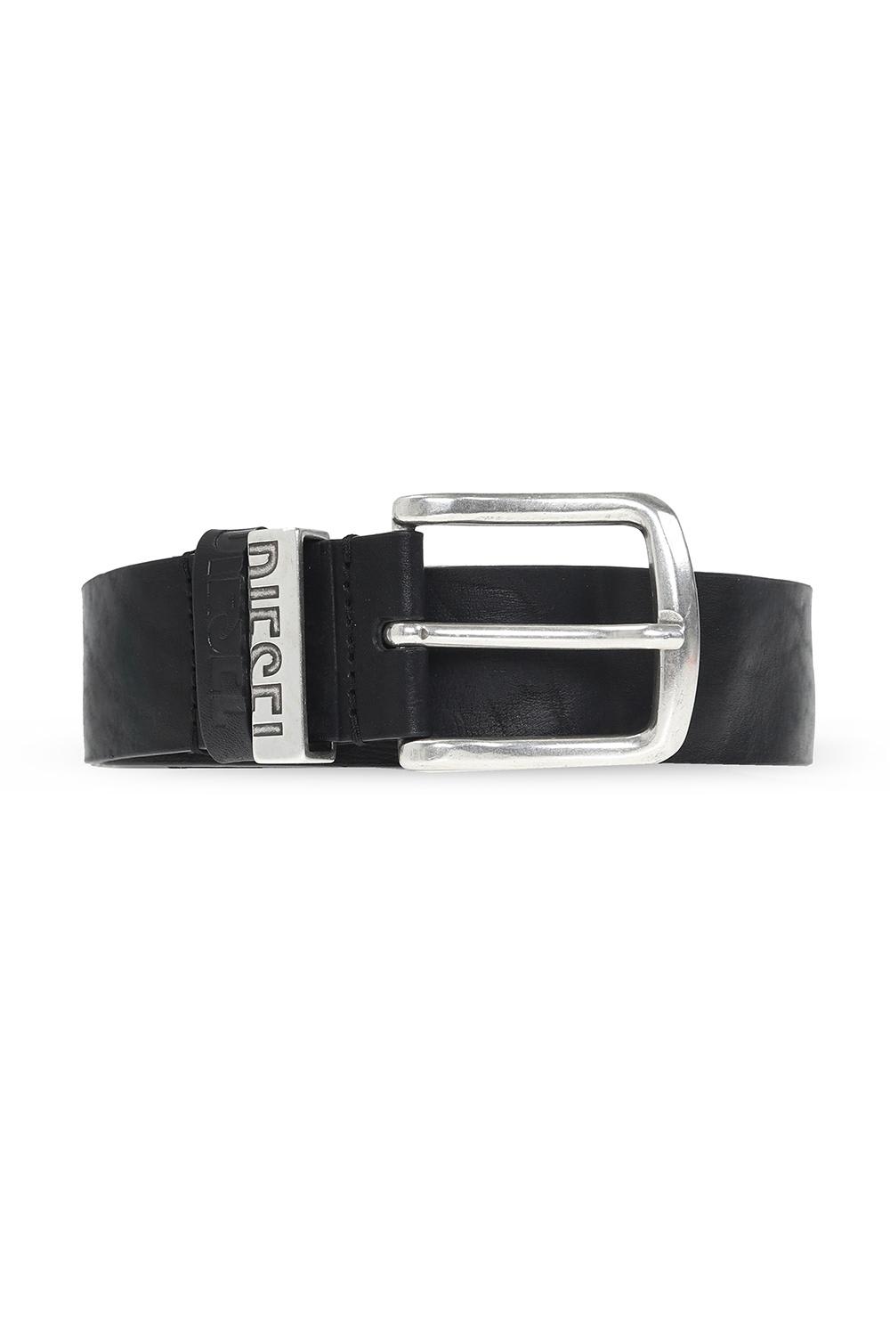Diesel b-visible Leather Belt