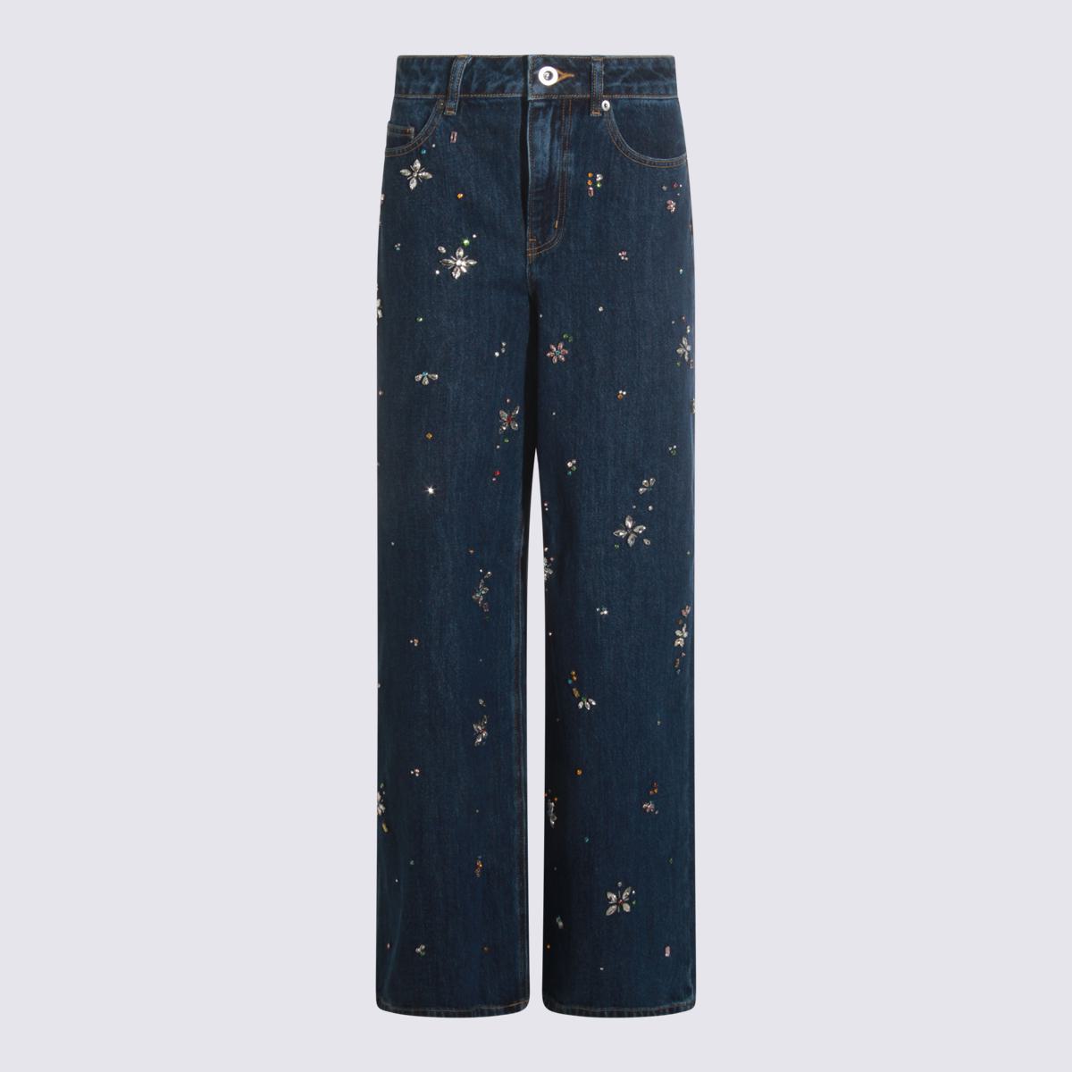 Self-Portrait Jeans Blue