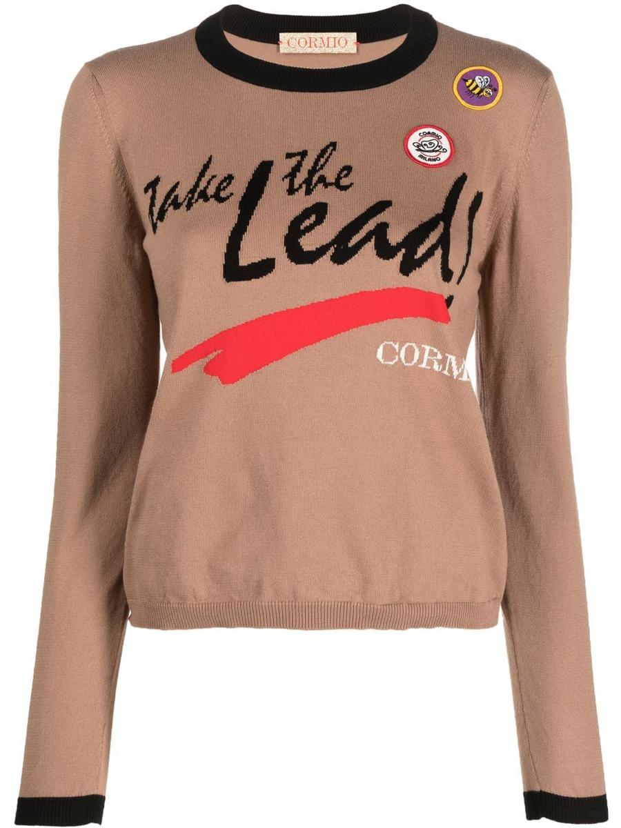 Cormio Long Sleeve Knit T-Shirt With Clothing