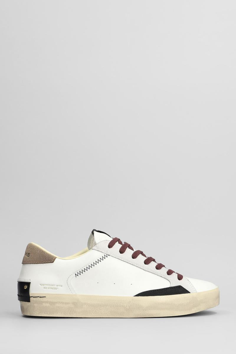 Crime London Distressed Sneakers
