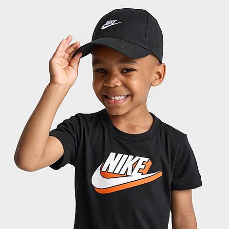 Nike Kids Sportswear Heritage86 Futura Strapback Hat in Black/White Size: MISC