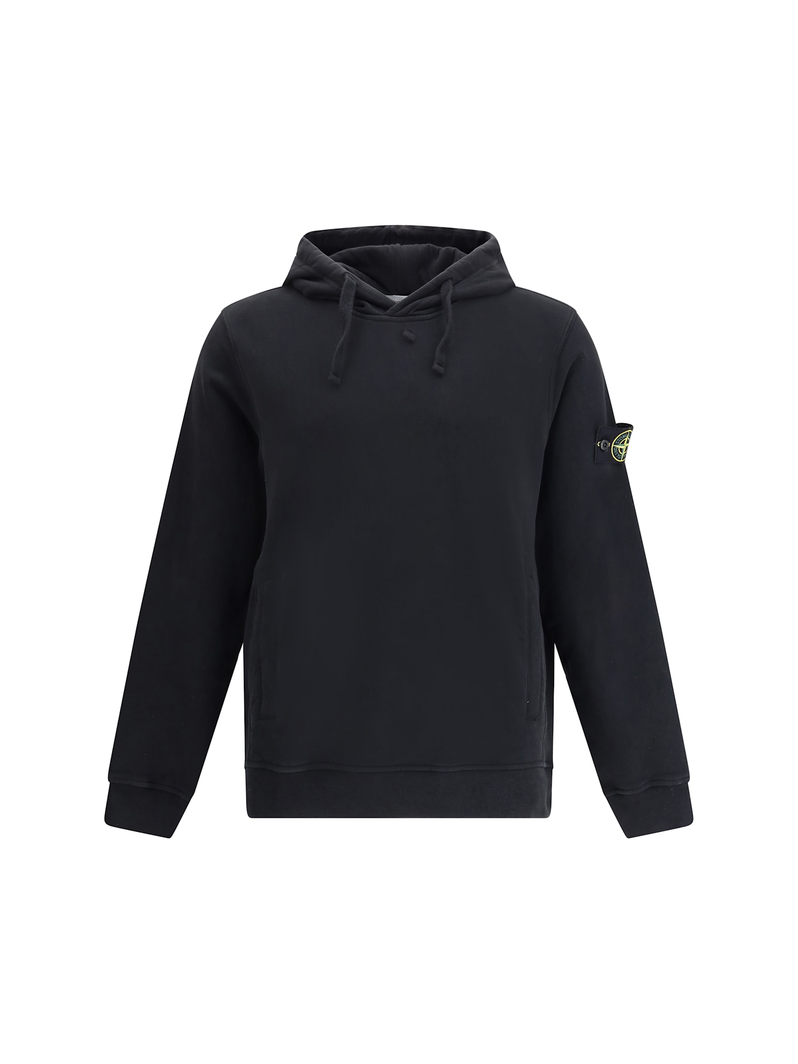 Stone Island Hoodie With Logo Compass