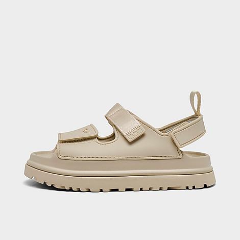 UGG Kids GoldenGlow Sandals (11C-6Y) in SEA SALT Size: 1.0