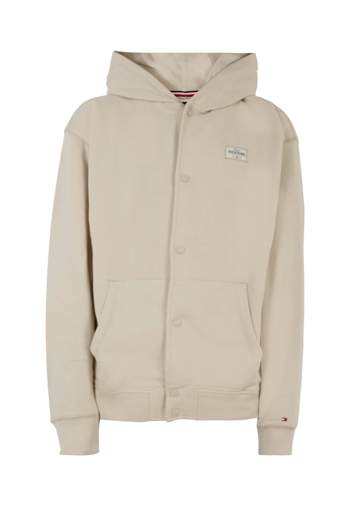 Tommy Hilfiger Beige Sweatshirt For Kids With Logo