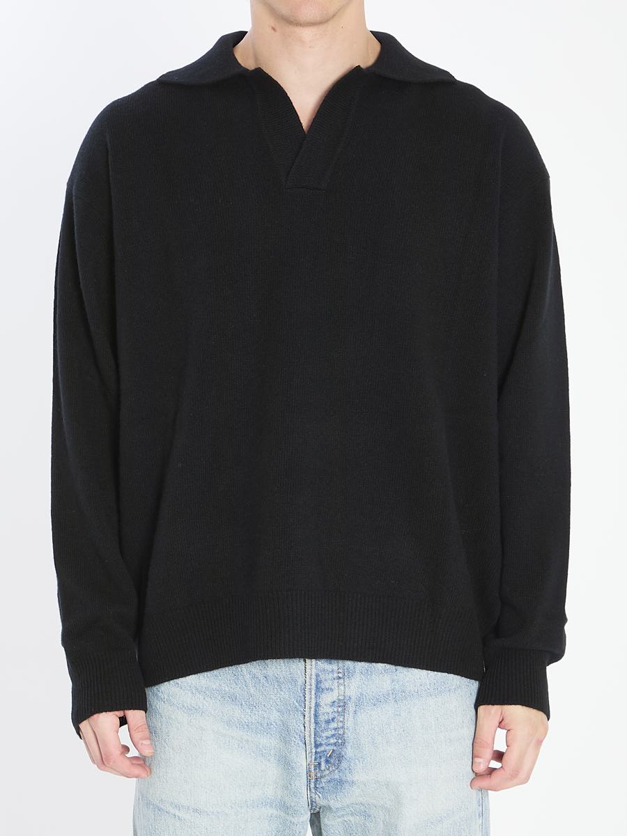 Wool And Cashmere Over Polo