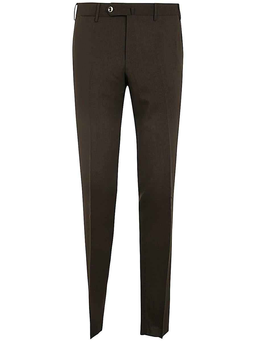 Pt Torino Superlight Deluxe Wool Slim Flat Front Pants Clothing