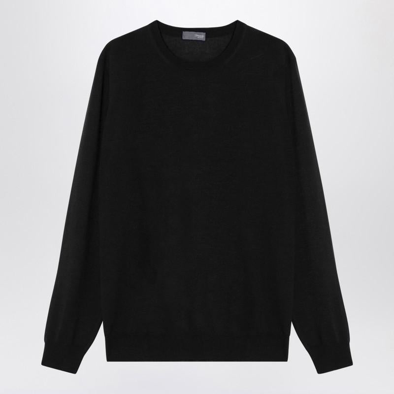 Drumohr Dark Crew-Neck Sweater