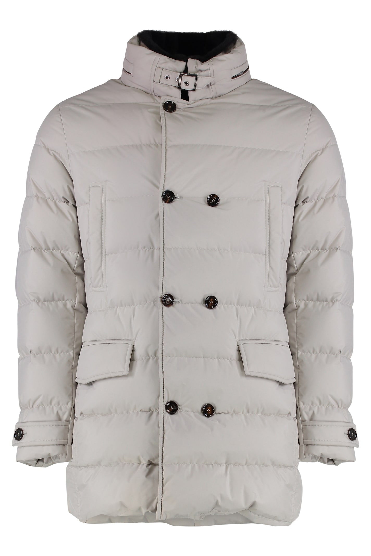 Moorer Zarbo Zip And Button Fastening Down Jacket