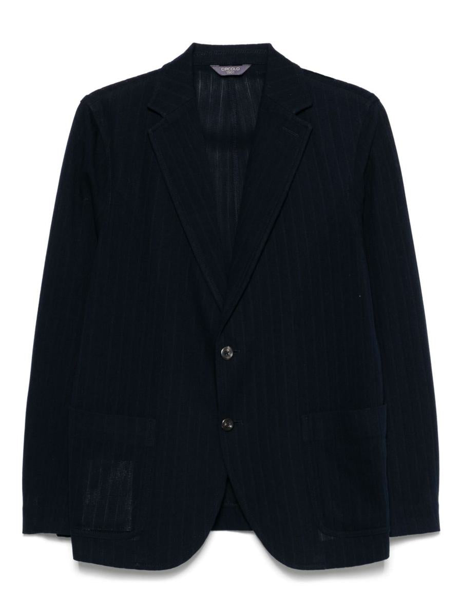 Circolo 1901 Cotton Single-Breasted Jacket