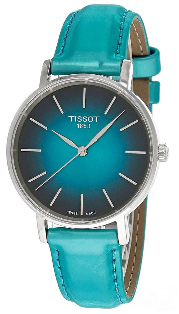 TISSOT Everytime 34MM Quartz Leather Women's Watch T143.210.17.091.00 / T1432101709100