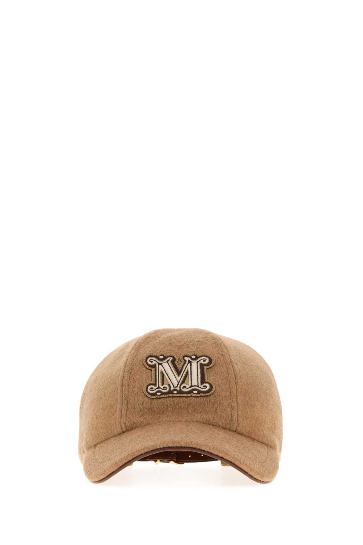 Max Mara Camel Fedora Baseball Cap