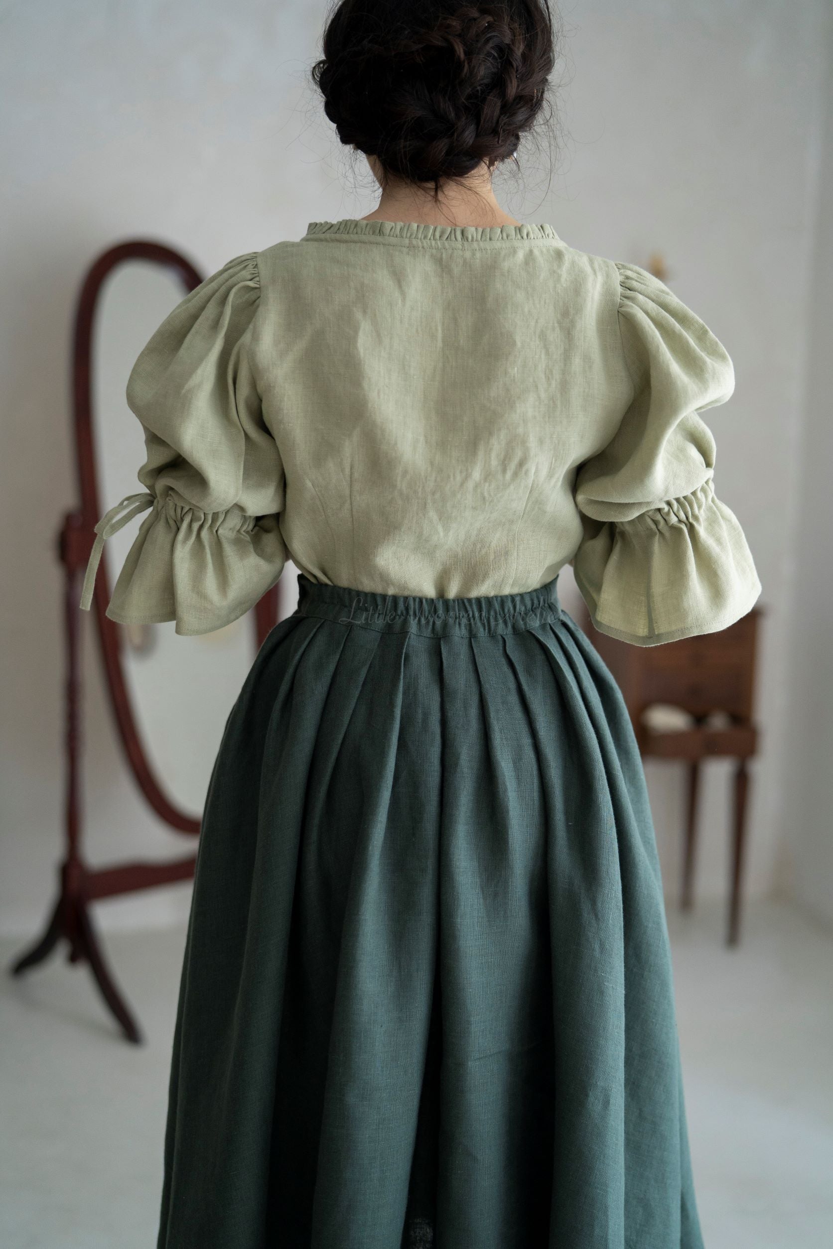 Amy Linen Blouse