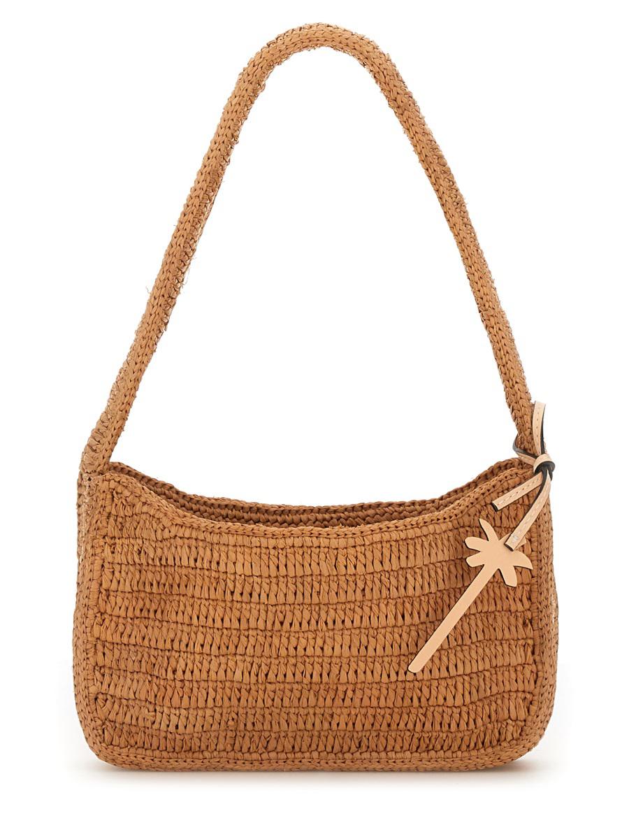 Manebí Raffia Shoulder Bag
