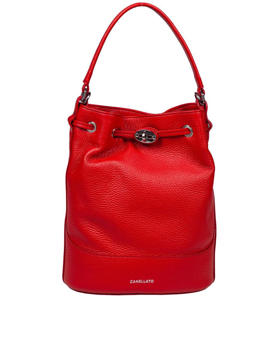 Zanellato Leather Bucket Bag
