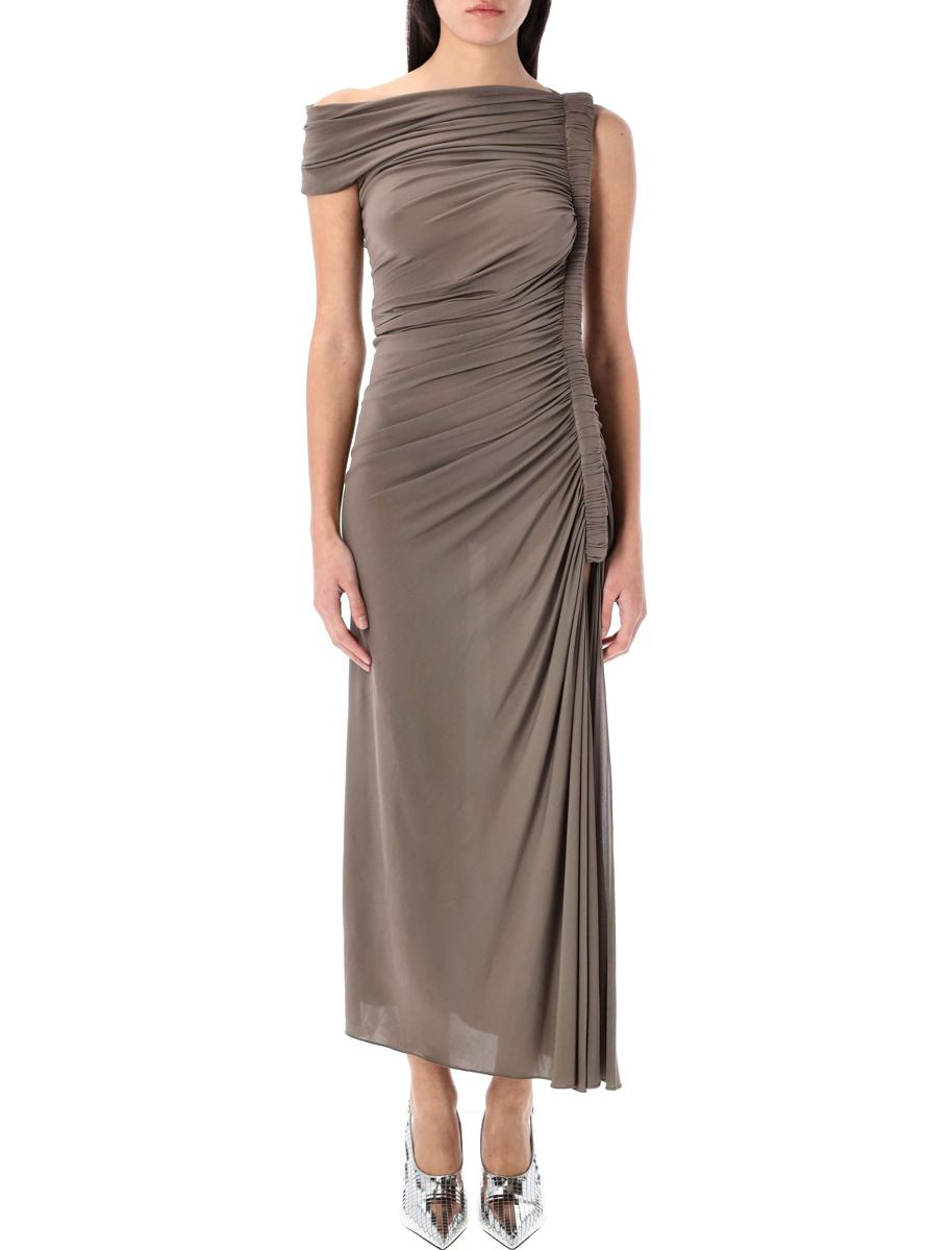 Alaïa Draped Midi Dress