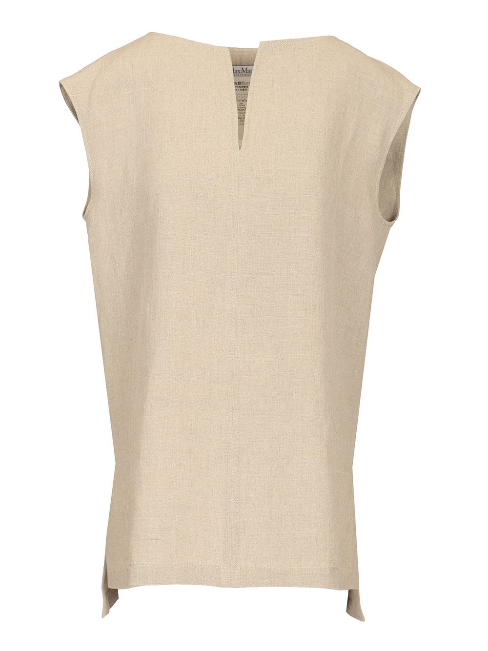Max Mara colimbo Linen Top