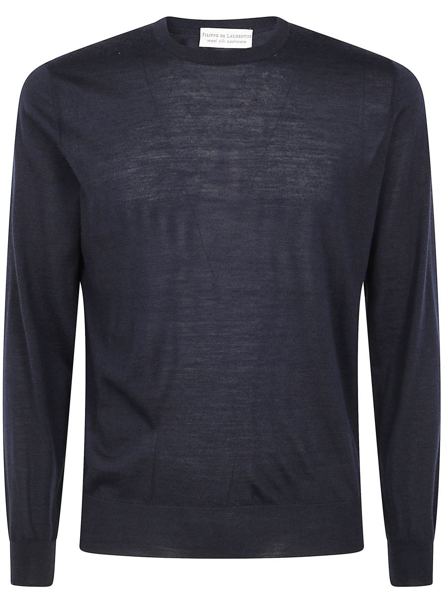 Filippo De Laurentiis Long Sleeves Round Neck Sweater Clothing