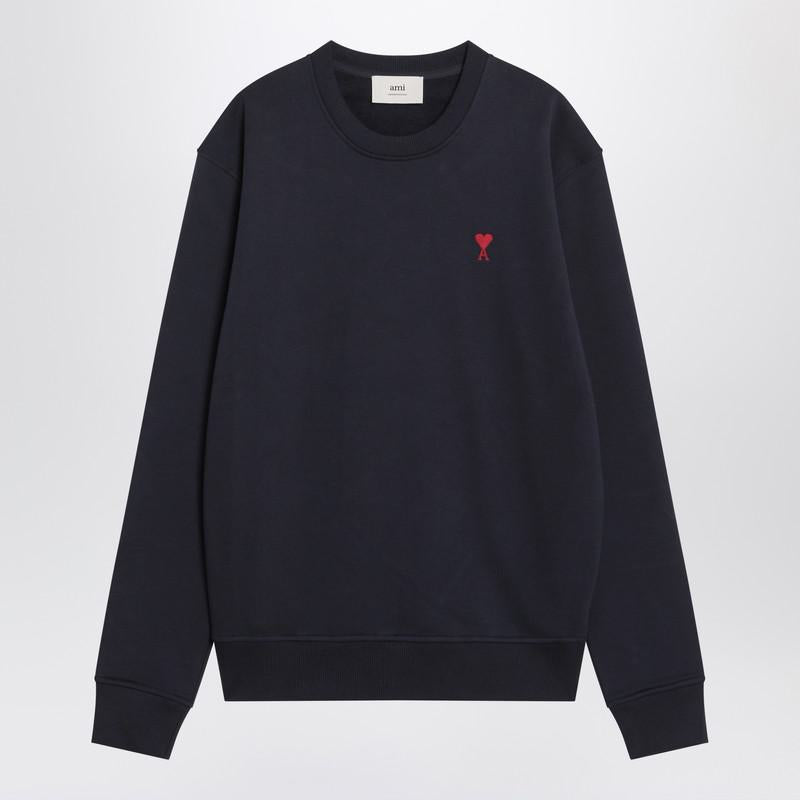 AMI Paris AMI Paris De Coeur Navy Sweatshirt